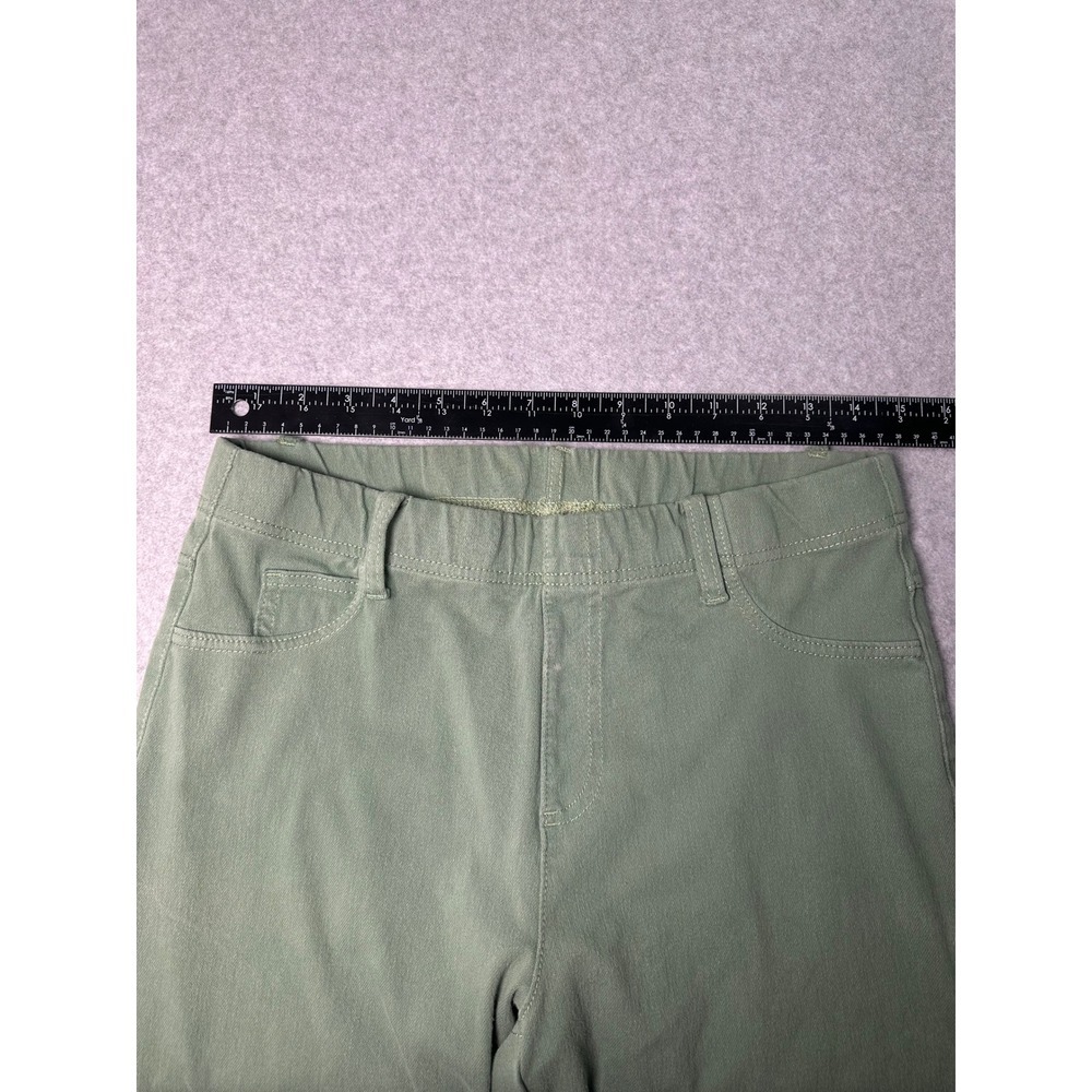 Womens‎ Olive Green Stretch Waist Pants Casual Slim Fit Size Unknown - Picture 4 of 14
